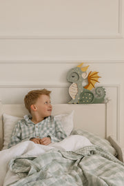 Little Lights Dragon Night Light | Hunter Green