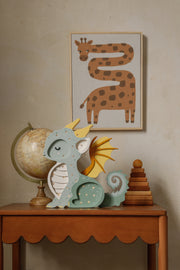 Little Lights Dragon Night Light | Hunter Green