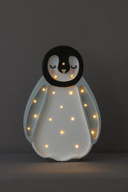 Little Lights Penguin Night Light | Light Gray