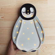 Little Lights Penguin Night Light | Light Gray
