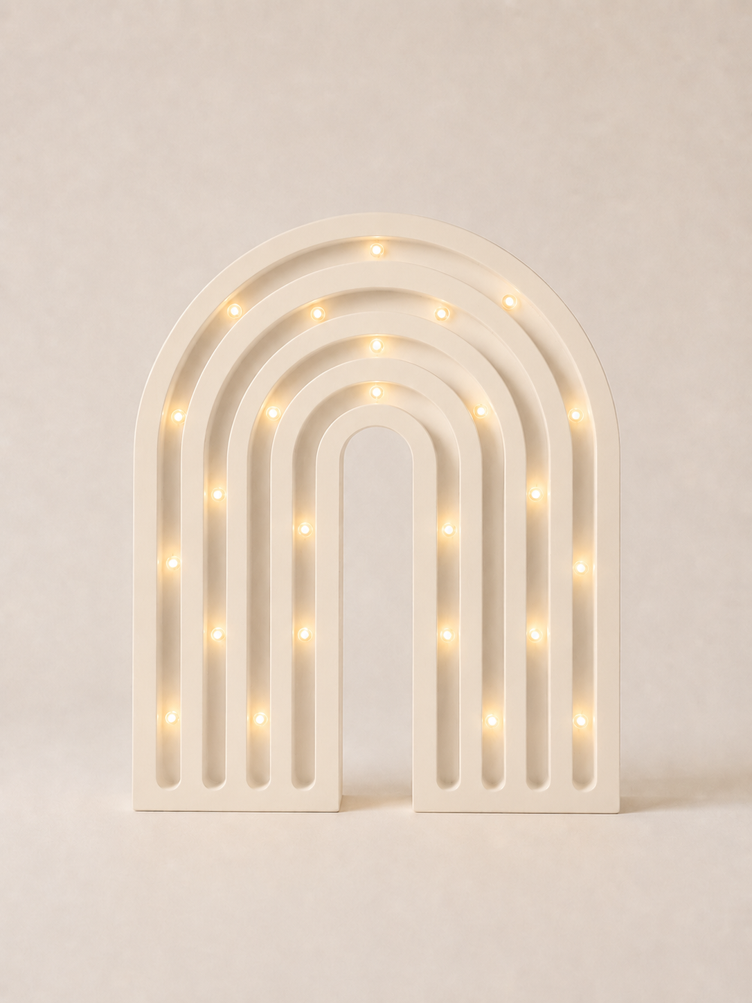 Arch Rainbow Lamp | Beige