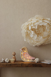 Little Lights Bird Mini Night Light | Strawberry Cream