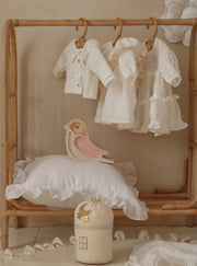 Little Lights Bird Mini Night Light | Strawberry Cream