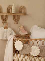 Little Lights Bird Mini Night Light | Strawberry Cream