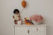Little Lights Bird Mini Night Light | Maroon