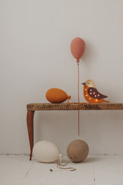 Little Lights Bird Mini Night Light | Maroon