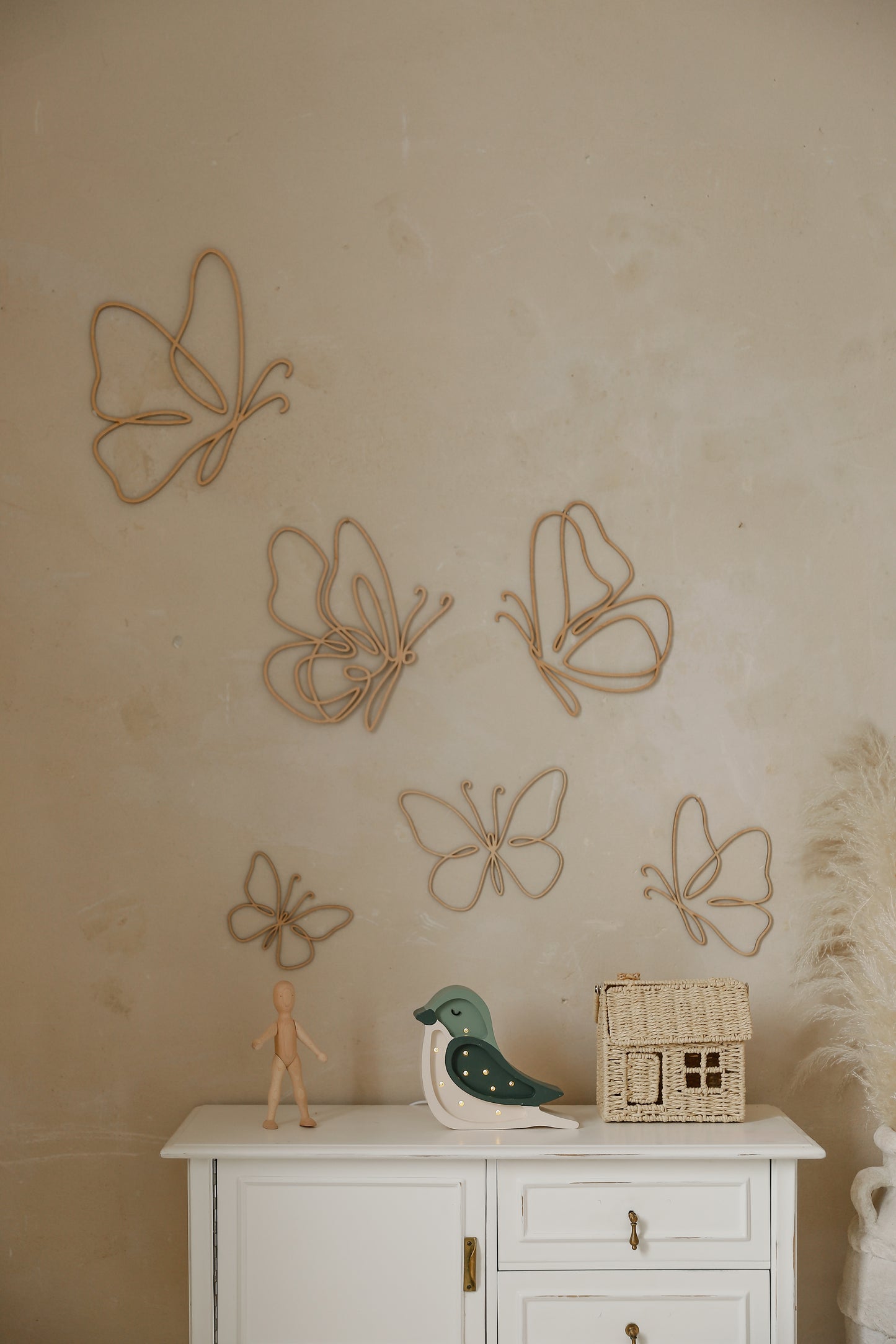 Little Lights Bird Mini Night Light | Pistachio Cream