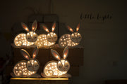 Lampka Nocna Zajączek Little Lights | Snow White