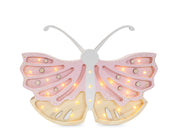 Little Lights Schmetterling Nachtlicht | Erdbeer-Sahne