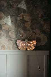 Little Lights Schmetterling Nachtlicht | Erdbeer-Sahne