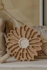Little Lights Daisy Night Light | Cappuccino Dots