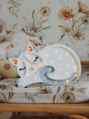 Little Lights Cat Night Light | White