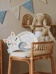 Little Lights Cat Night Light | White