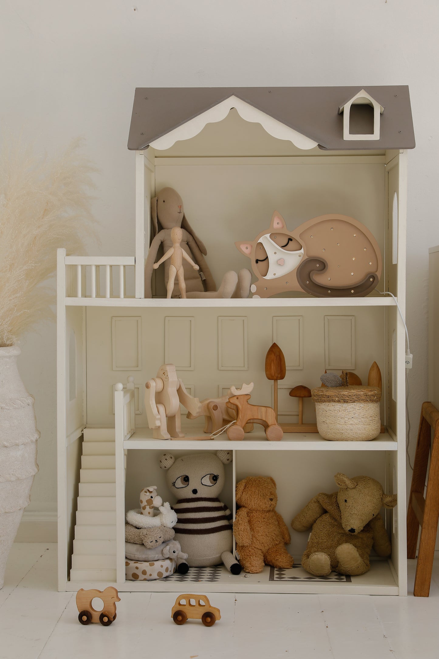 Little Lights Cat Night Light | Cappuccino