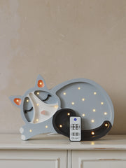 Little Lights Cat Night Light | Gray