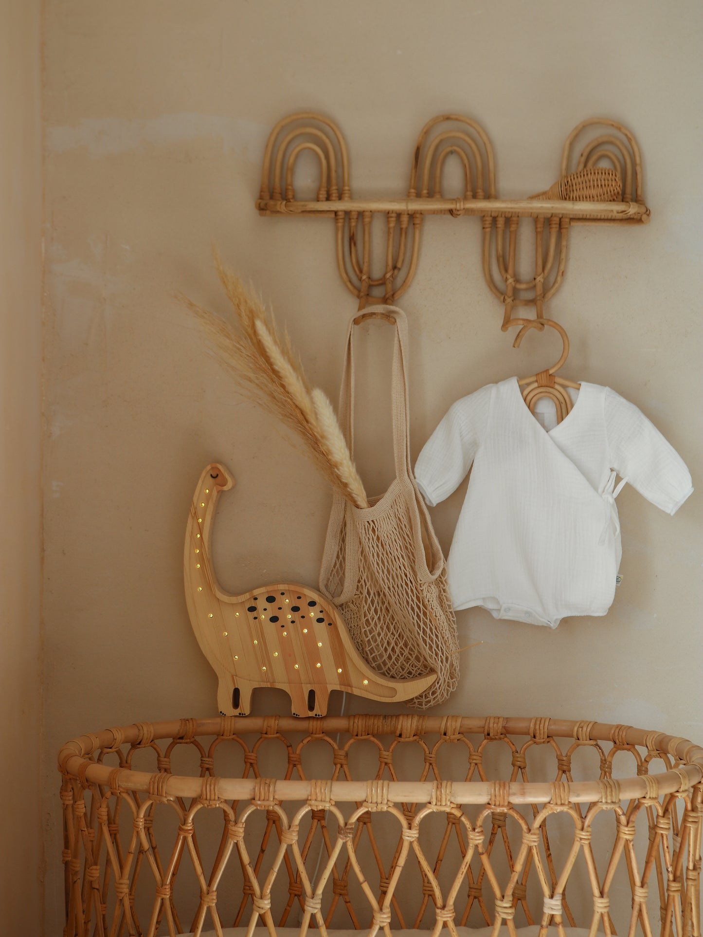 Little Lights Dino Diplodocus Night Light | Jurassic Wood