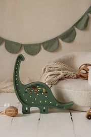 Lampka Nocna Dino Diplodok Little Lights | Confetti Green