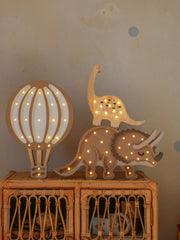 Little Lights Dino Diplodocus Mini-Nachtlicht | Jurassic Wood