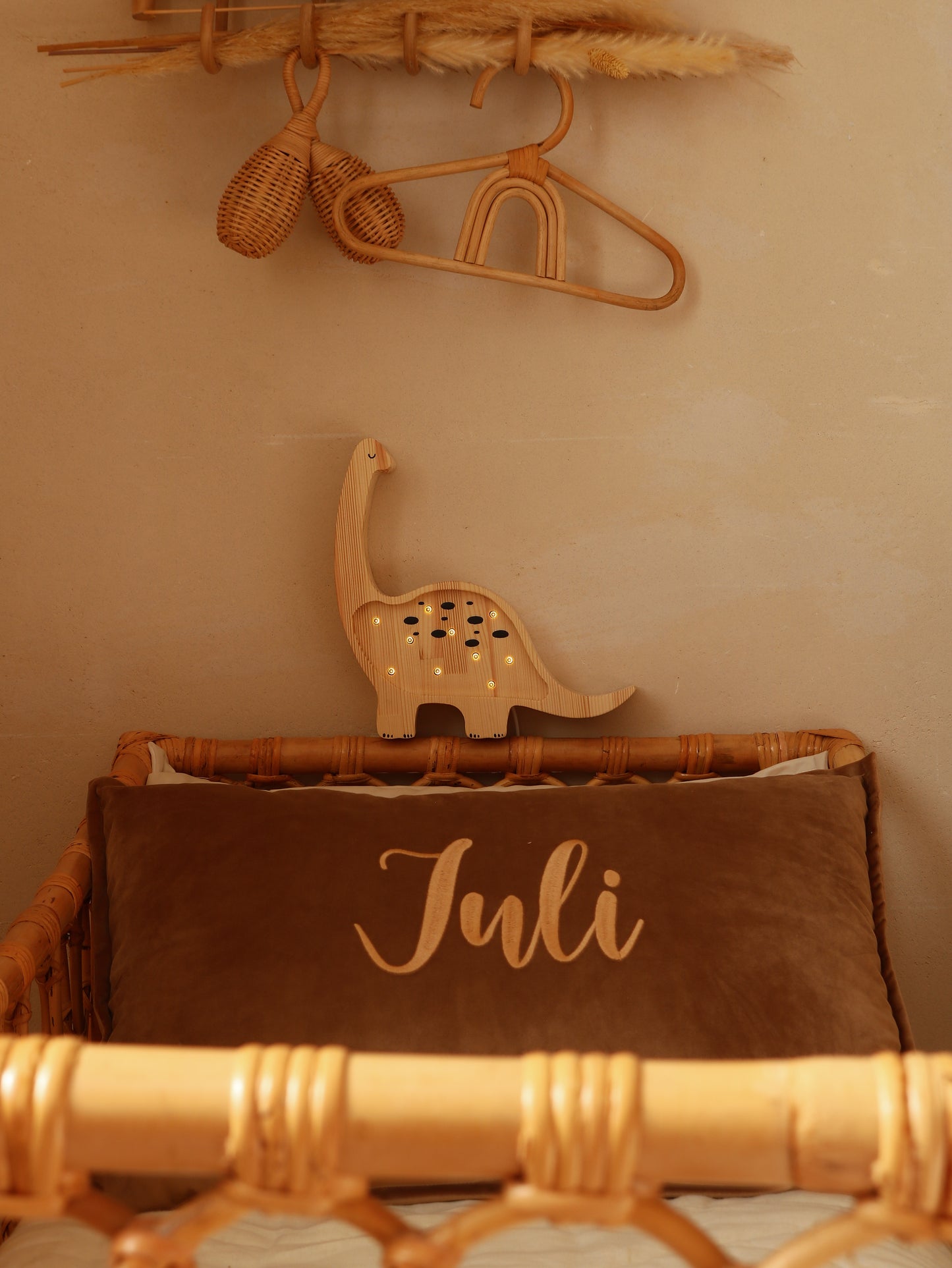 Little Lights Dino Diplodocus Mini-Nachtlicht | Jurassic Wood