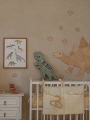 Little Lights T.Rex Dinosaur Night Light | Khaki Pastel