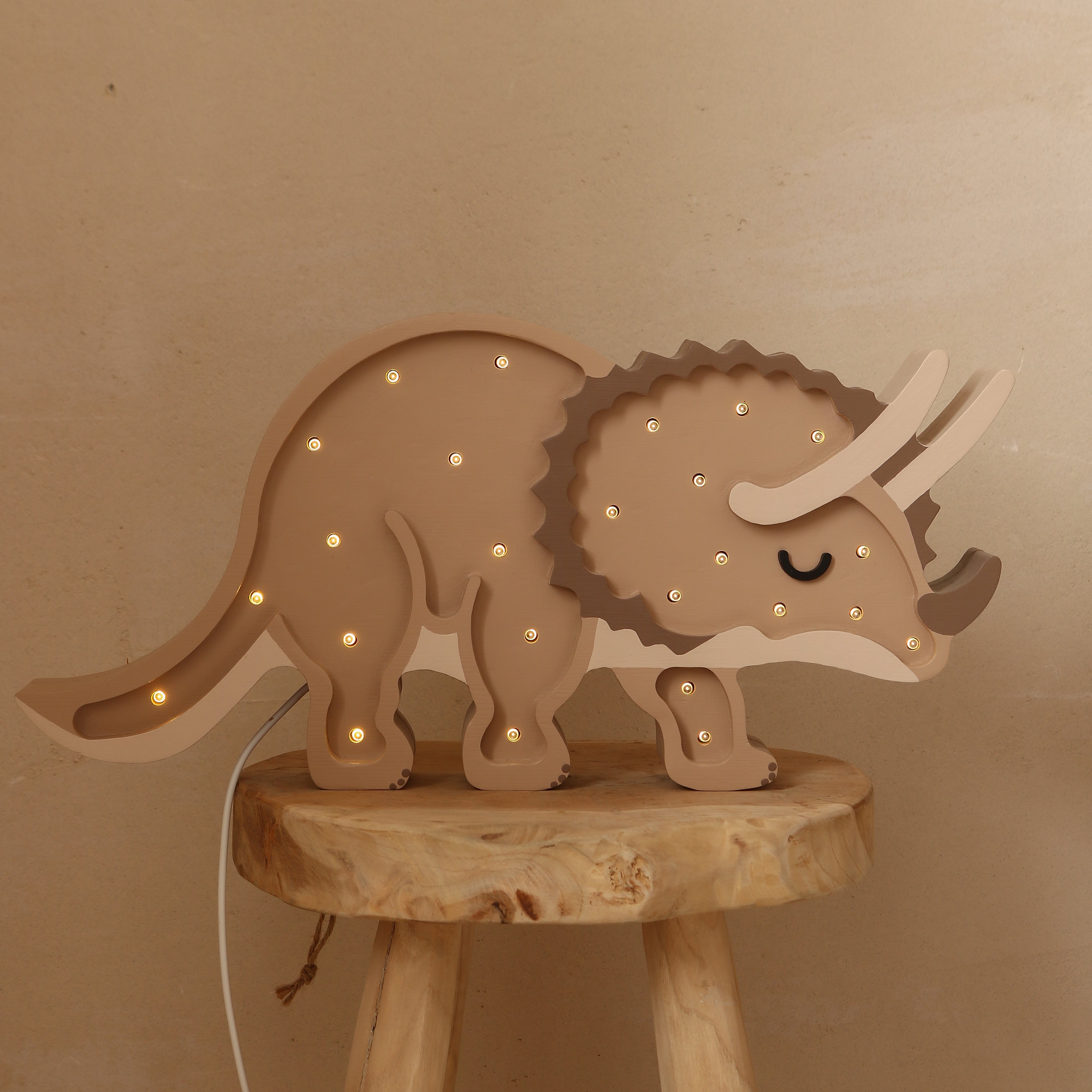 Little Lights Dino Triceratops Nachtlicht | Paleo Sand