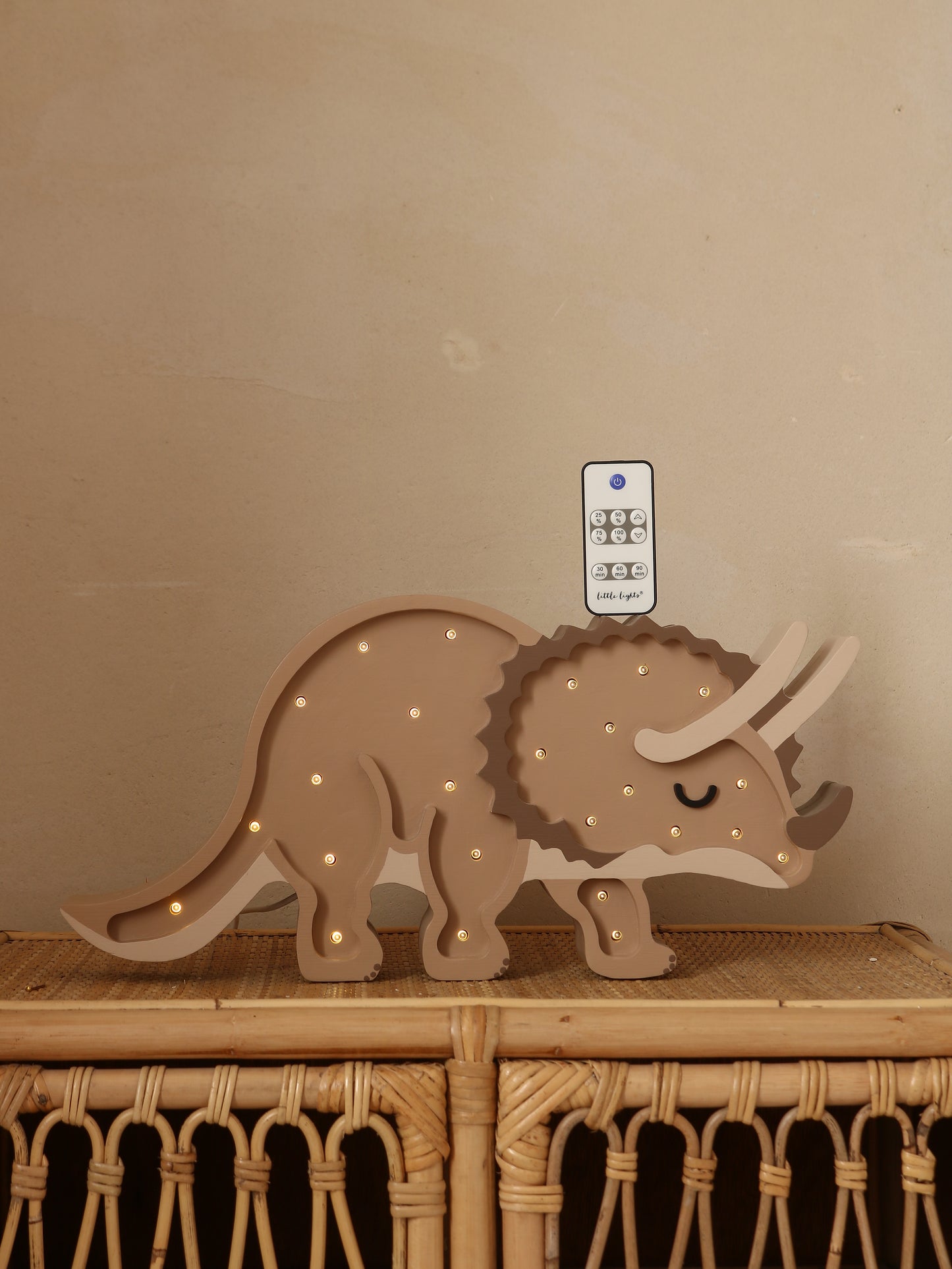 Little Lights Dino Triceratops Nachtlicht | Paleo Sand