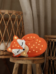 Little Lights Fuchs Lampe Nachtlicht | Orange Wild