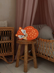 Little Lights Fuchs Lampe Nachtlicht | Orange Wild