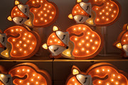 Little Lights Fuchs Lampe Nachtlicht | Orange Wild