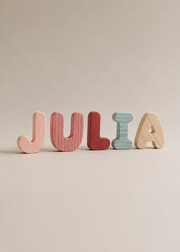 Wooden Bubble Letters | Create Your Own Name