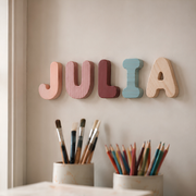 Wooden Bubble Letters | Create Your Own Name