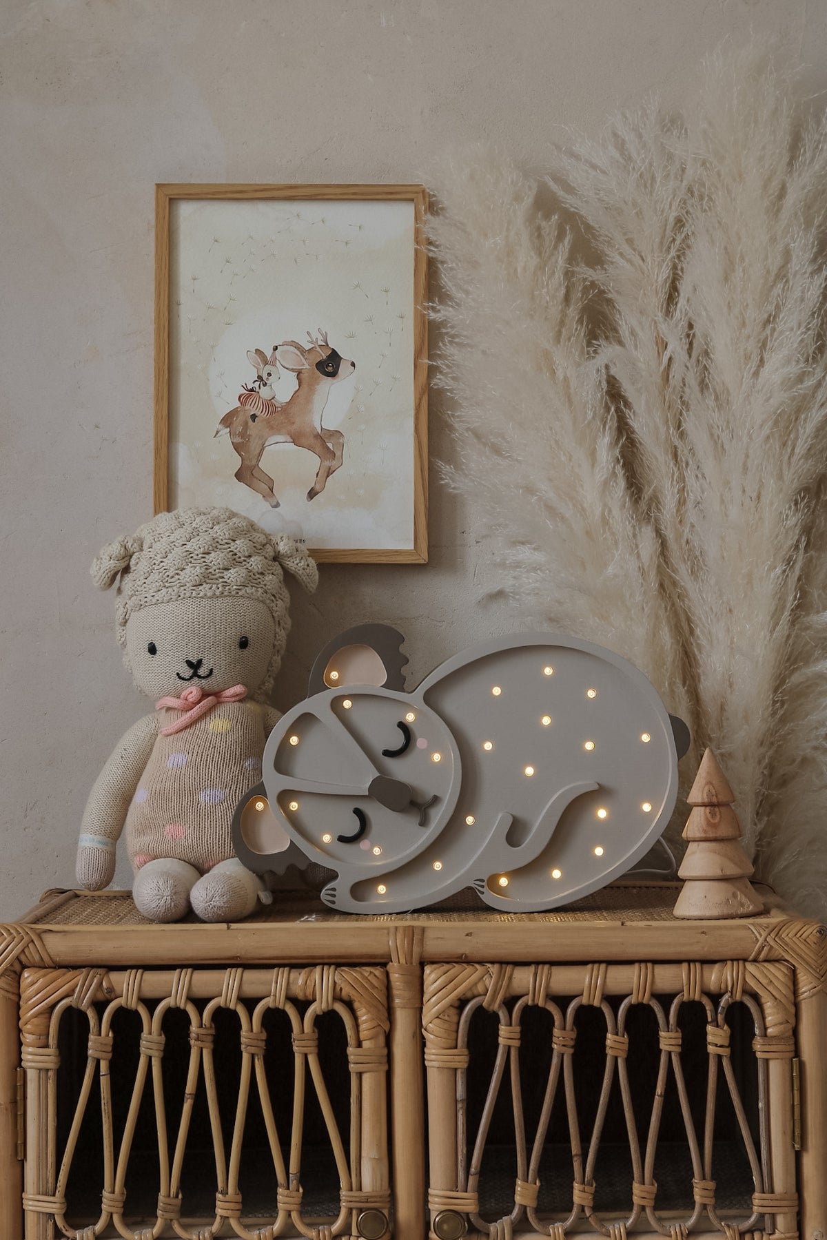 Little Lights Koala Night Light | Australian Greytint