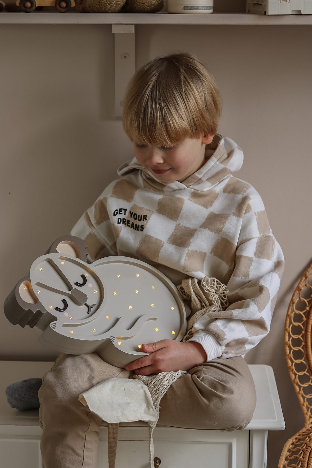 Little Lights Koala Night Light | Australian Greytint