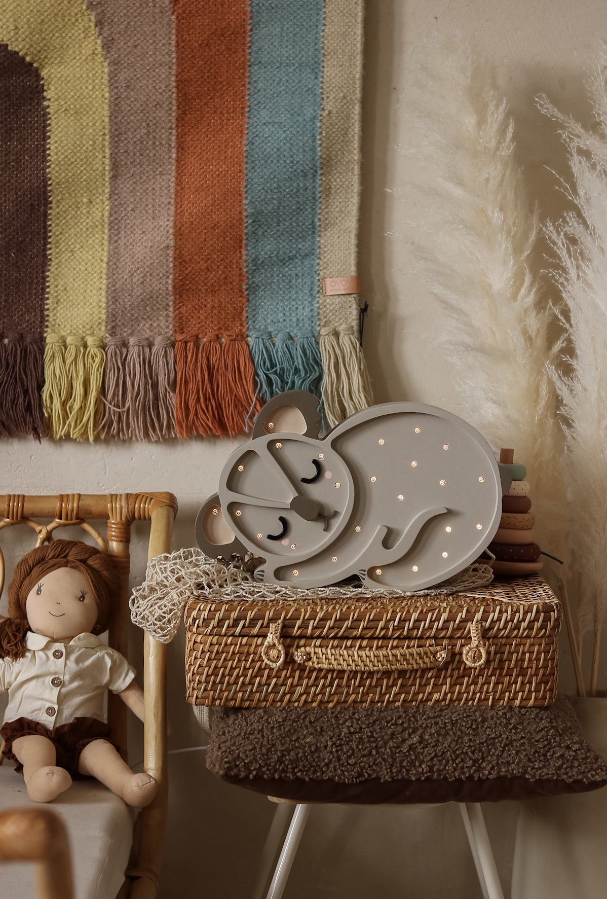 Little Lights Koala Night Light | Australian Greytint