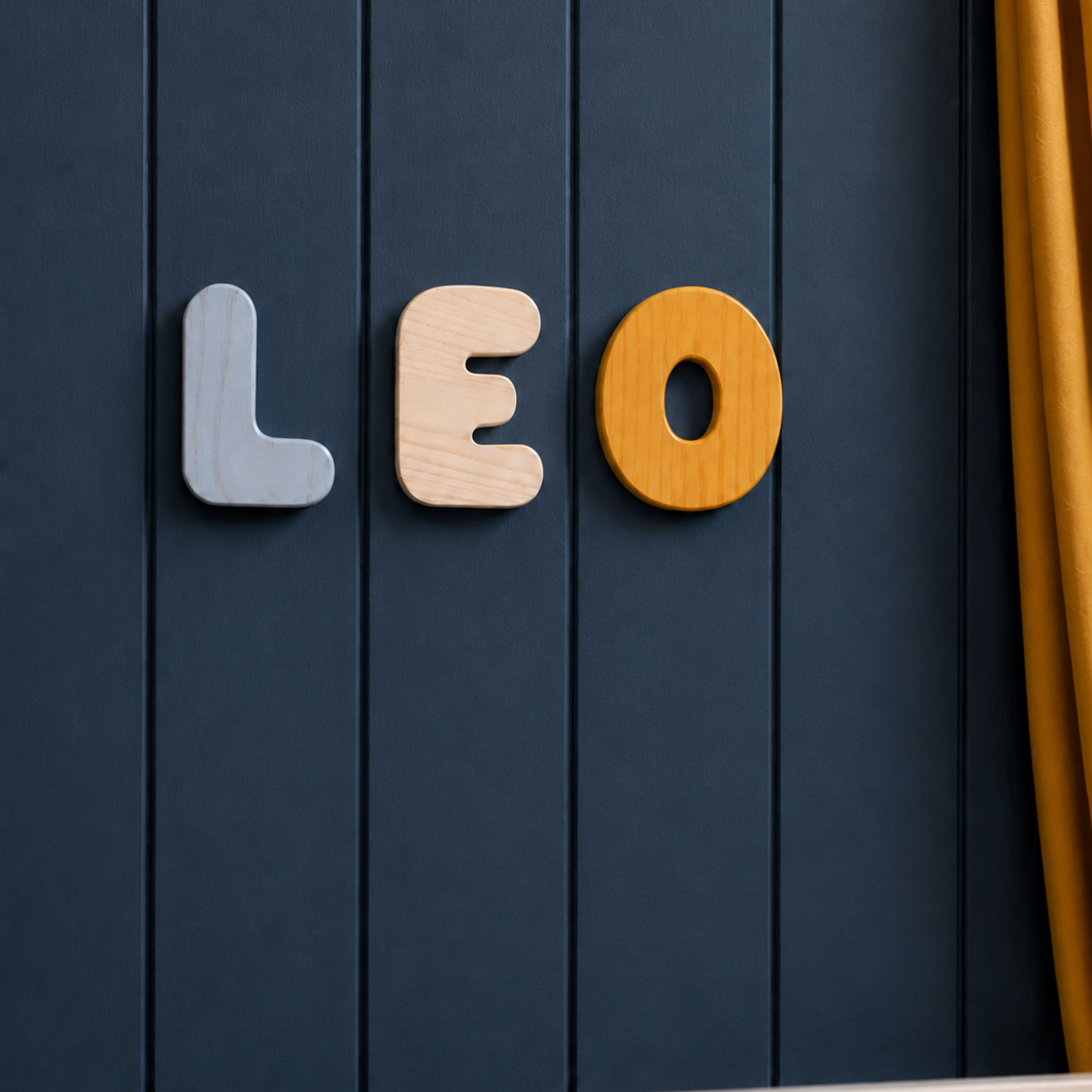 Wooden Bubble Letters | Create Your Own Name