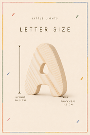 Wooden Bubble Letters | Create Your Own Name
