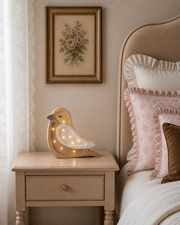 Little Lights Bird Mini Nachtlicht | Kaffee-Beige