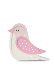 Little Lights Bird Night Light | Creamy Pink