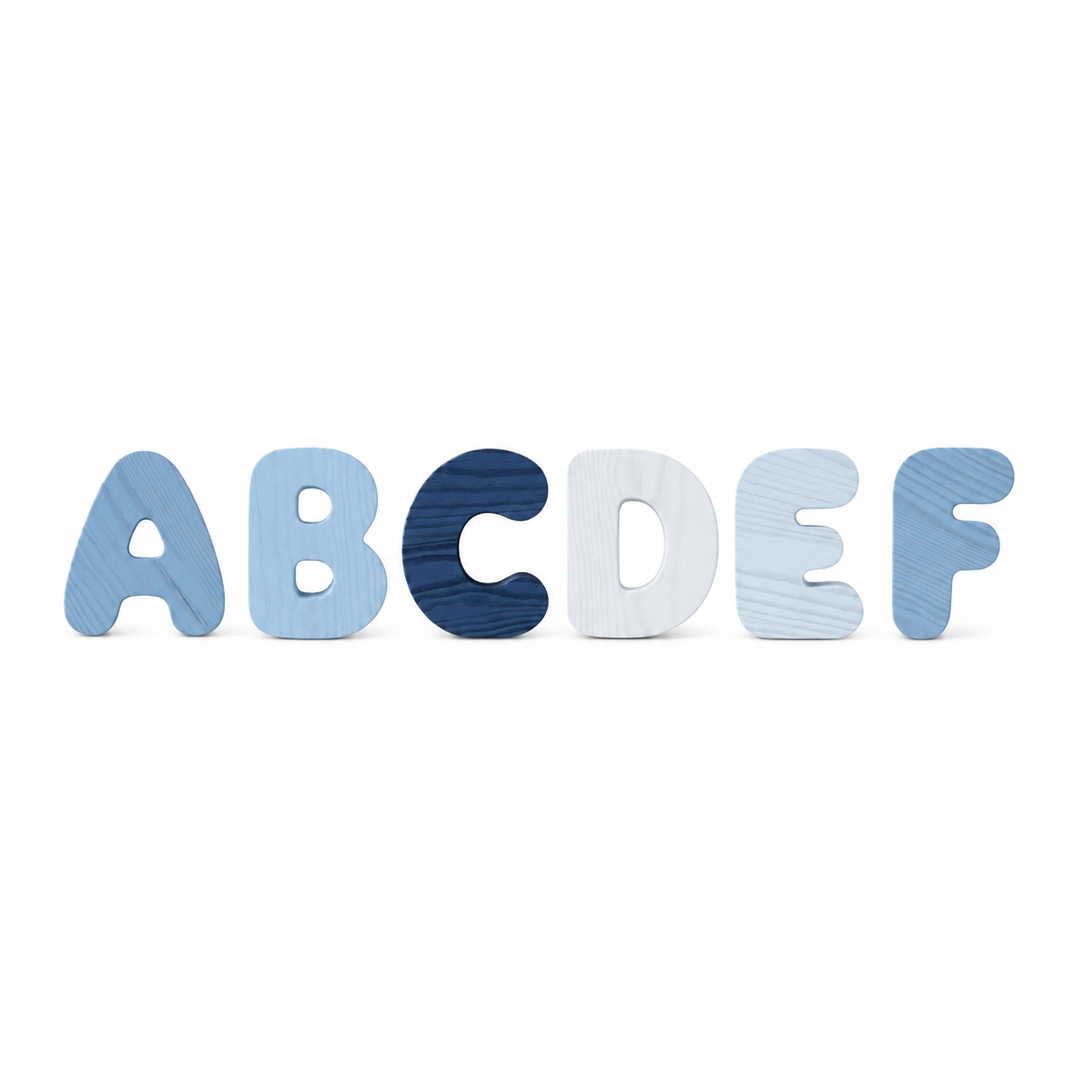 Wooden Bubble Letters | Create Your Own Name