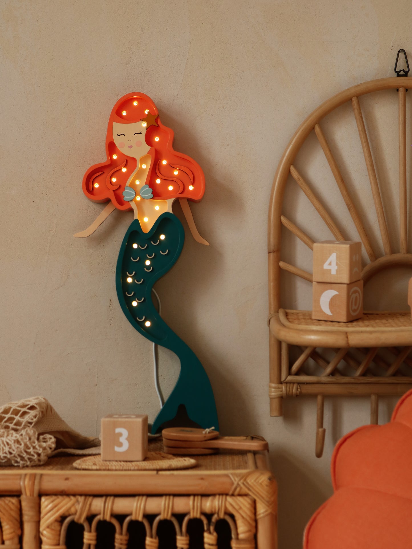 Little Lights Mermaid Night Light  | Ariel
