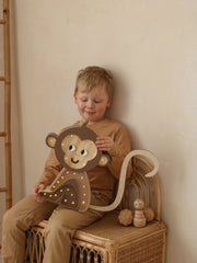 Little Lights Monkey Night Light | Jungle Brown