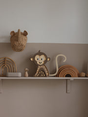 Little Lights Monkey Night Light | Jungle Brown