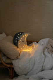 Little Lights Mond Nachtlicht | Mitternachtsblau