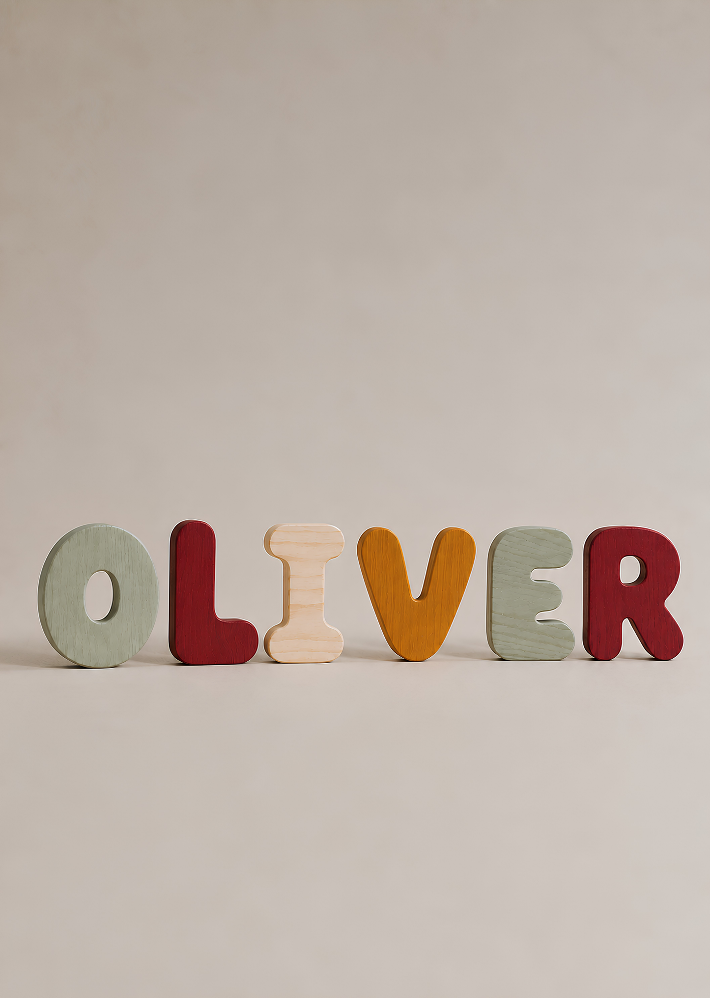 Wooden Bubble Letters | Create Your Own Name