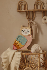 Little Lights Owl Night Light | Retro Rainbow