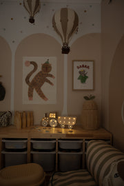 Little Lights Tractor Night Light  | Coffee Cream