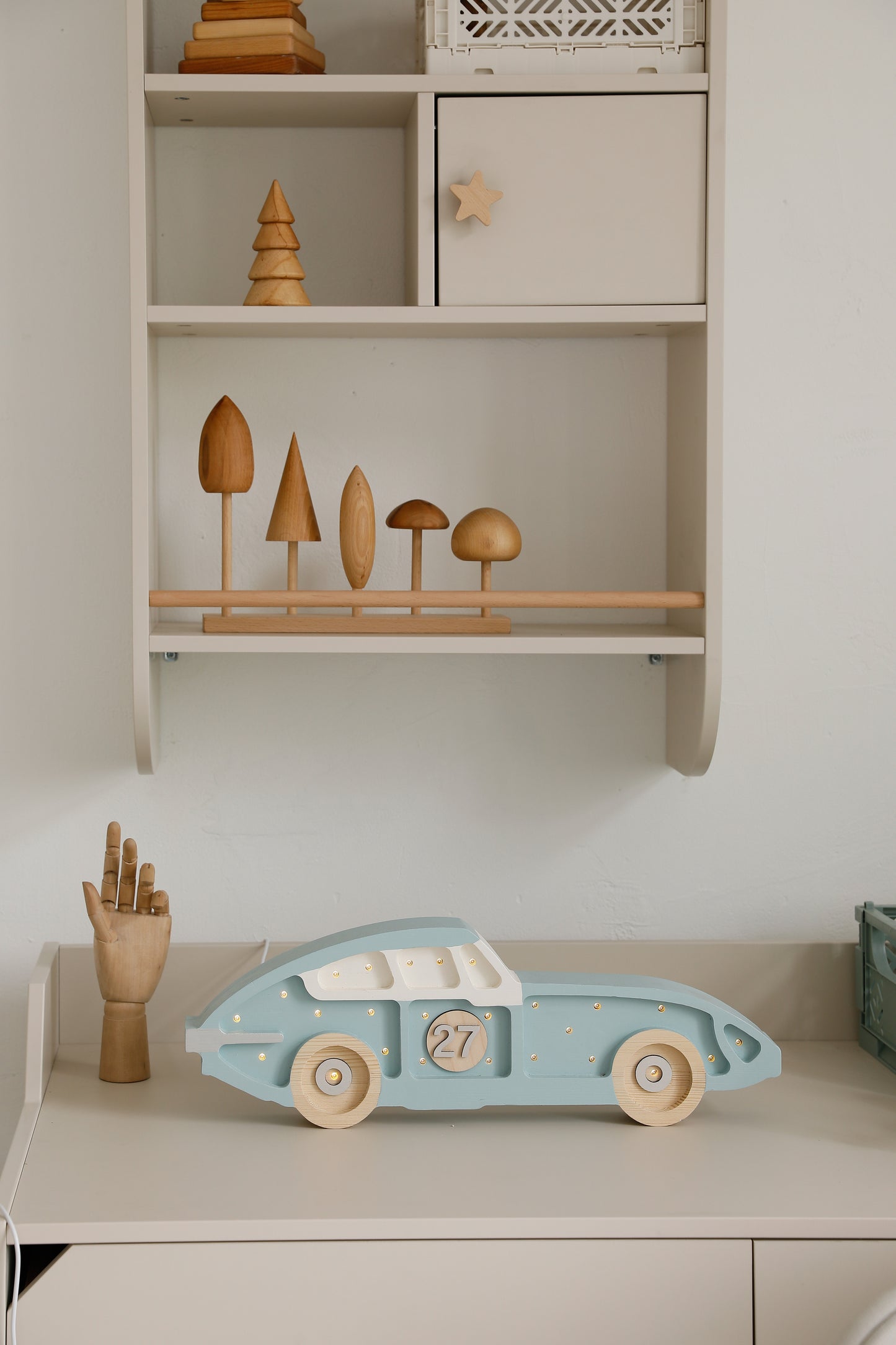 Little Lights Race Car Night Light | Retroblue