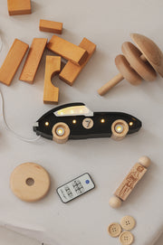 Little Lights Rennwagen Mini Nachtlicht | Cappuccino
