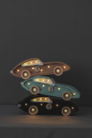 Little Lights Rennwagen Mini Nachtlicht | Cappuccino
