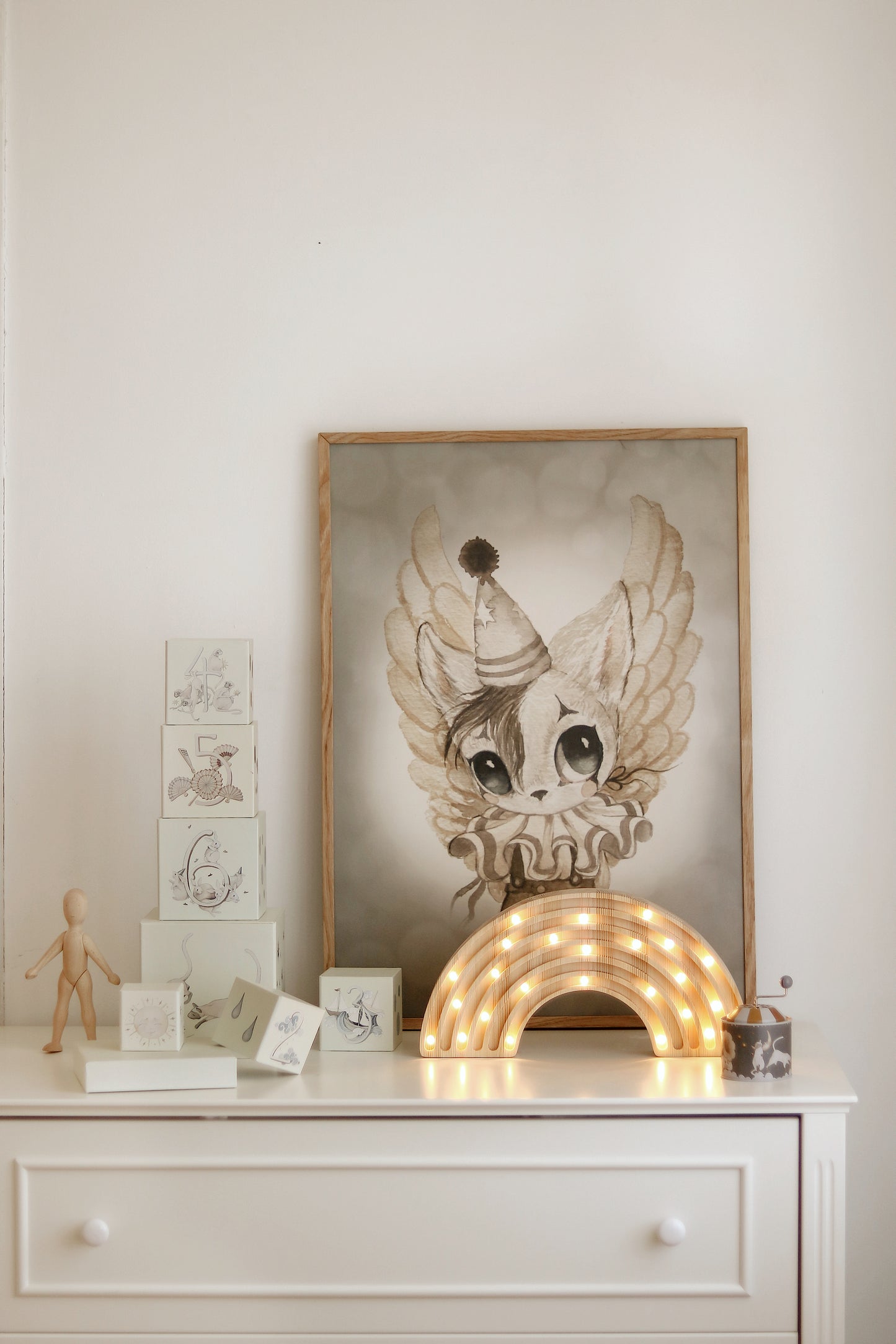 Little Lights Rainbow Night Light | Wood